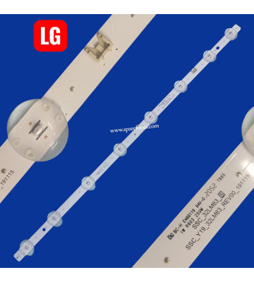 LG 32LK526BPTA LED TV Backlight Strip - SSC_Y19_32LM63 (Single Strip)